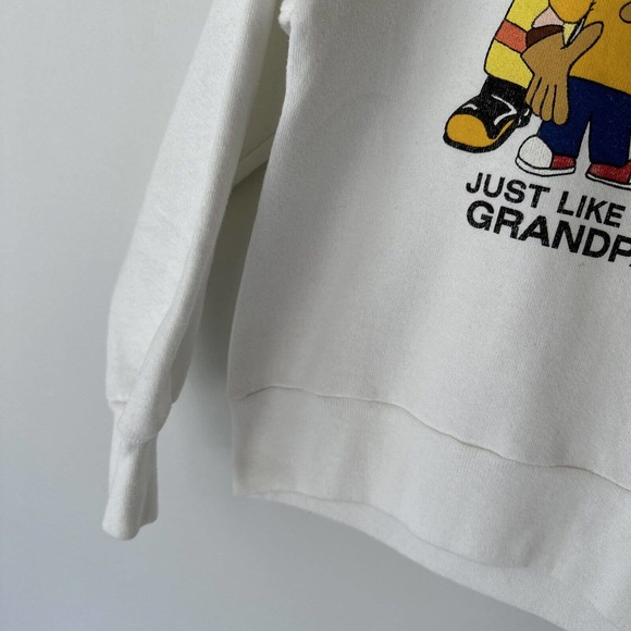 Im Gonna Be a Firefighter Just Like My Grandpa Kids Youth S Pullover Sweater VTG - Picture 5 of 14